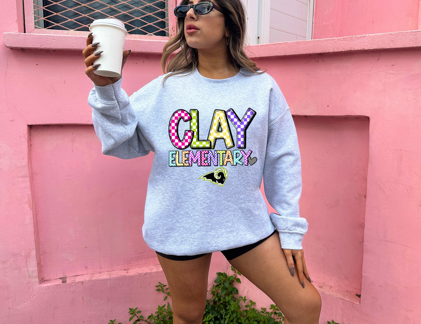Bright Check SEP School Specific Sweatshirt