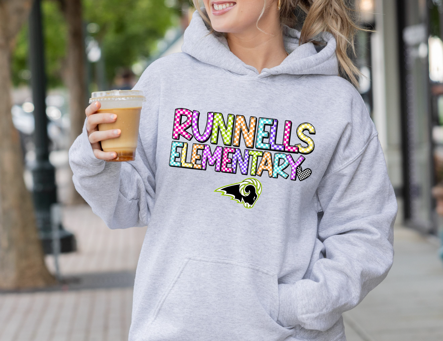 Bright Check SEP School Specific Sweatshirt