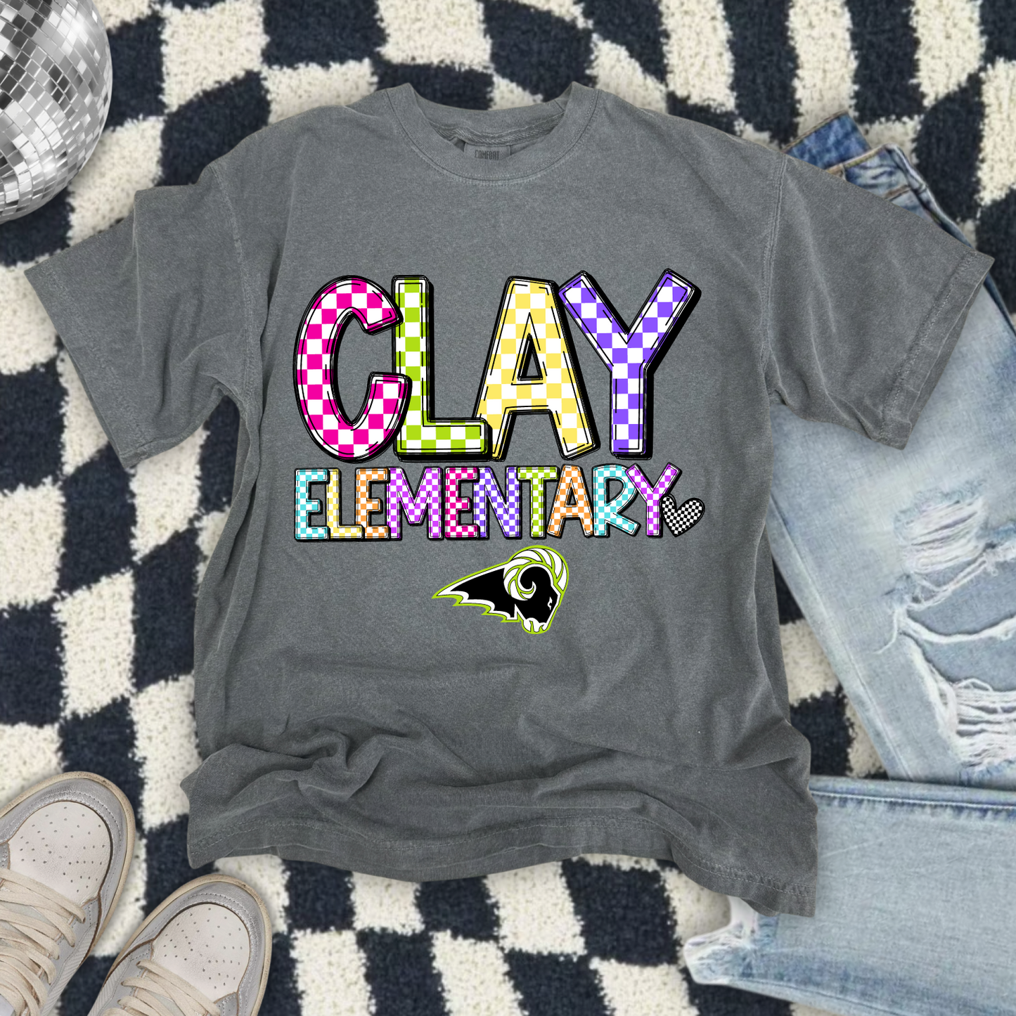Bright Check SEP School Specific T-shirt