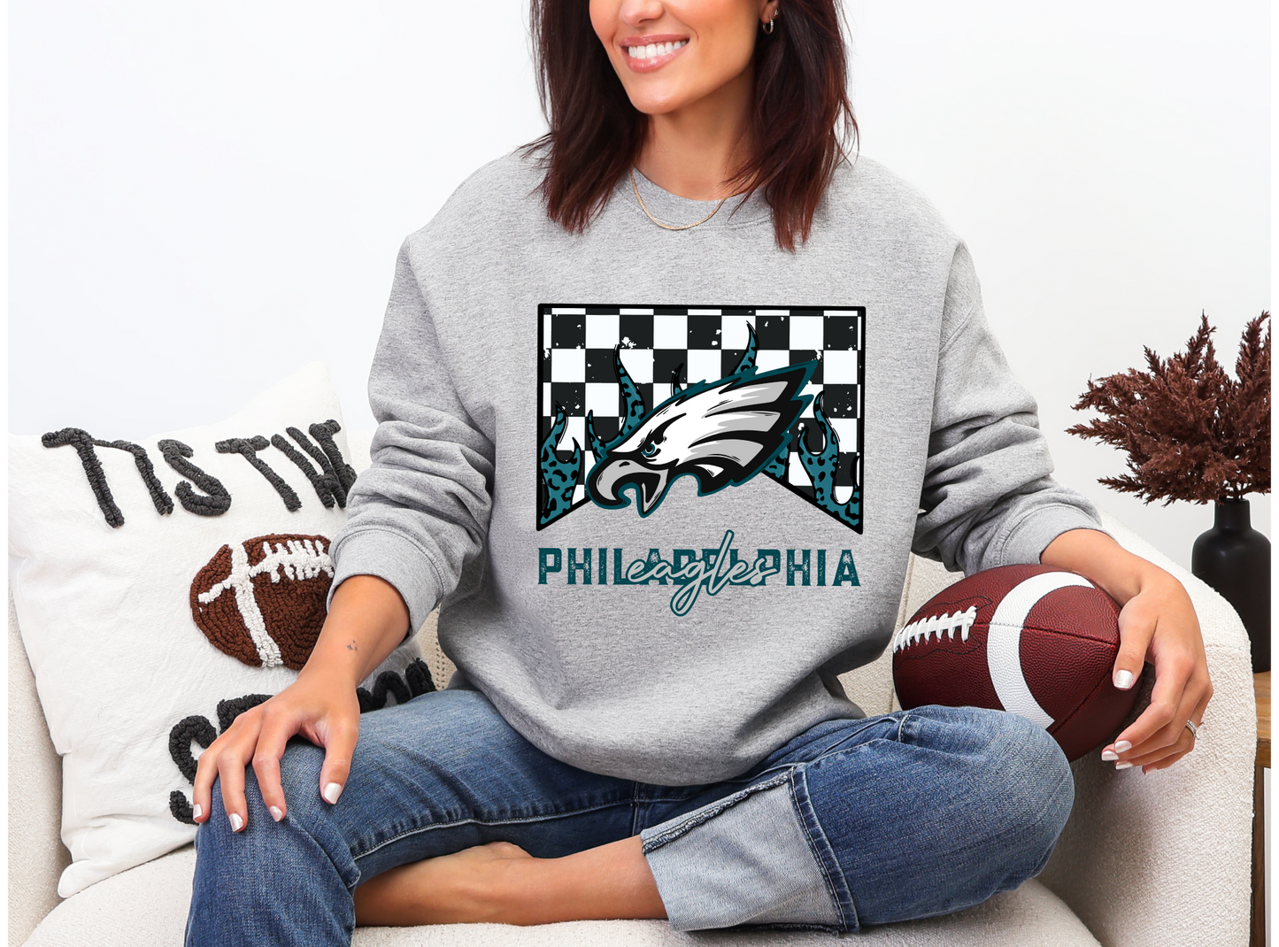 Eagles Flame Sweatshirt