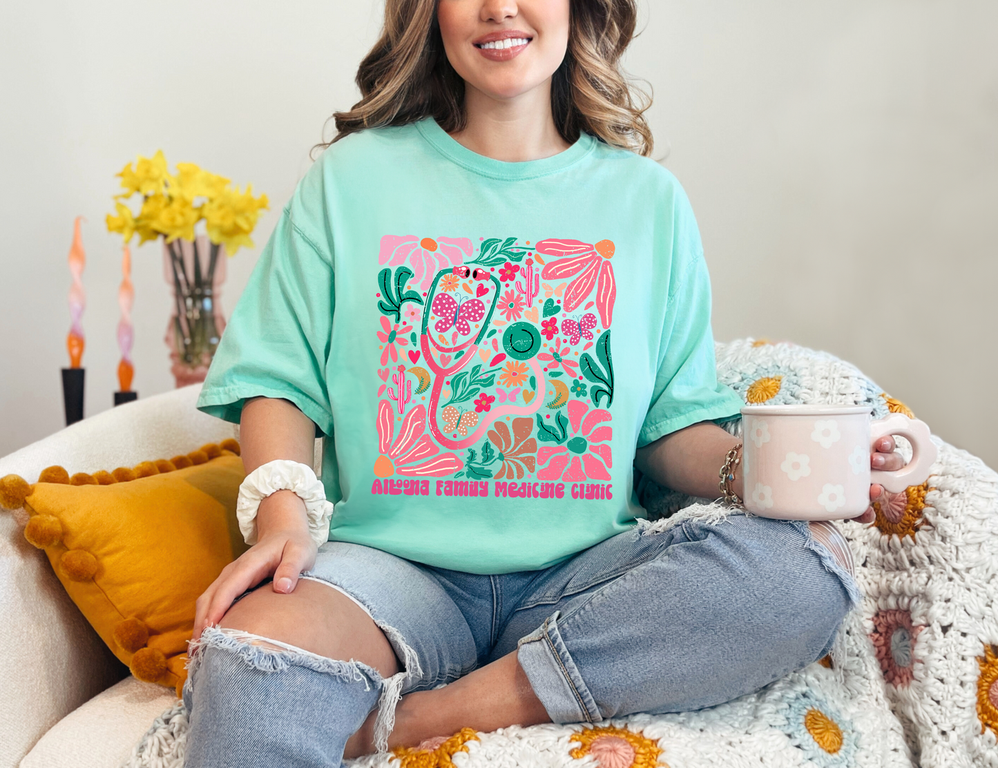 Spring Stethoscope T-shirt