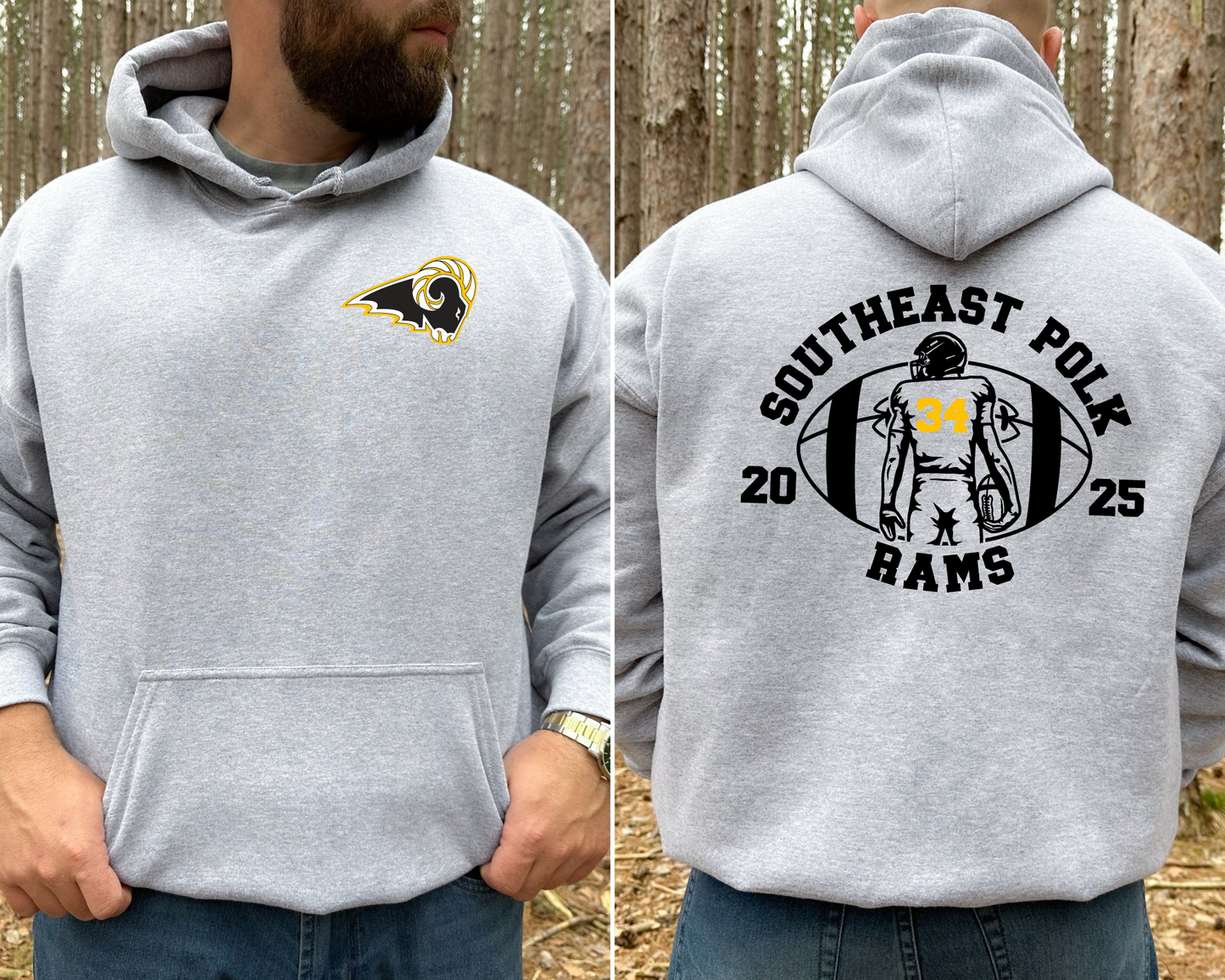 Customized SEP Football Sweatshirt