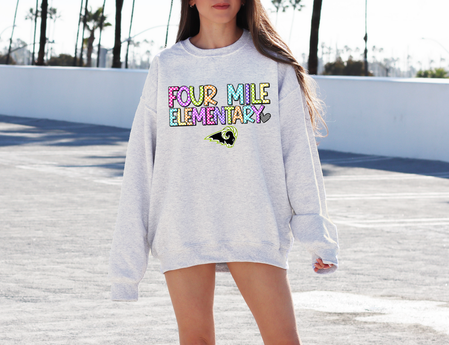 Bright Check SEP School Specific Sweatshirt