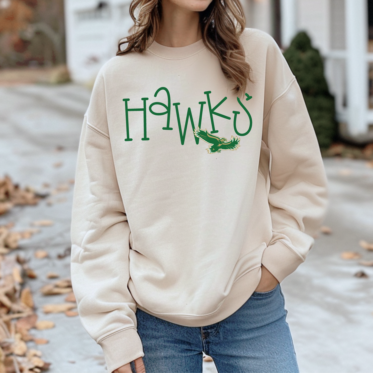 Bouncy WG Hawks Sweatshirt