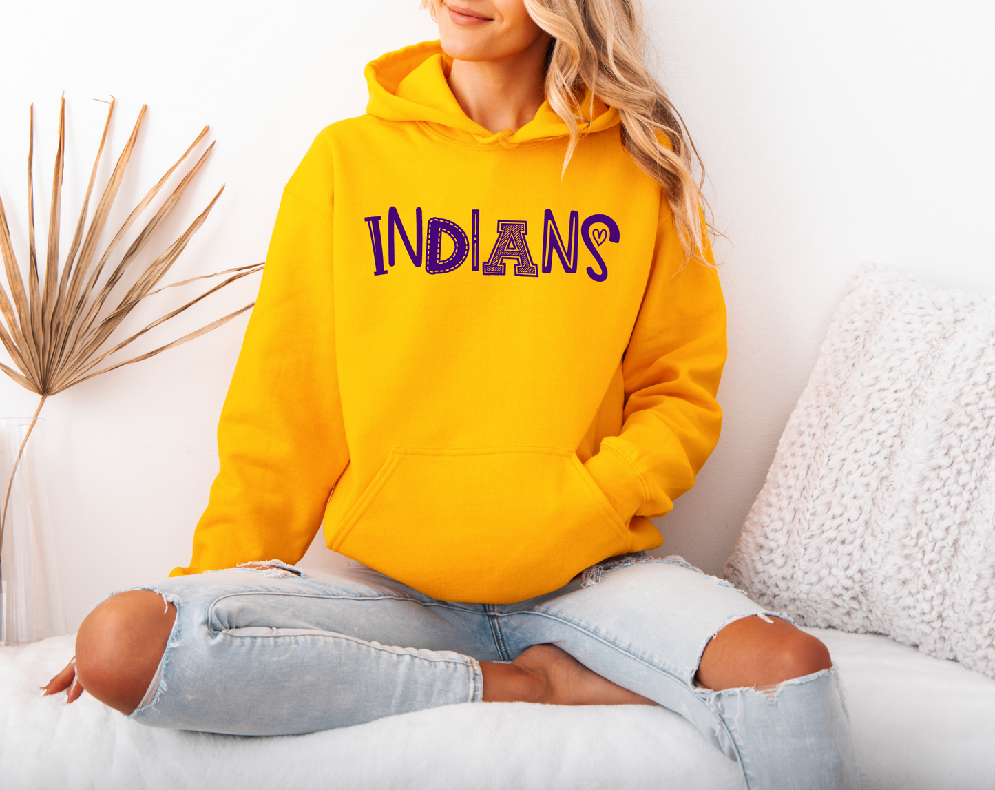 Indians Doodle Sweatshirt