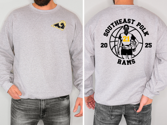 Customized SEP Boys or Girls Basketball Sweatshirt