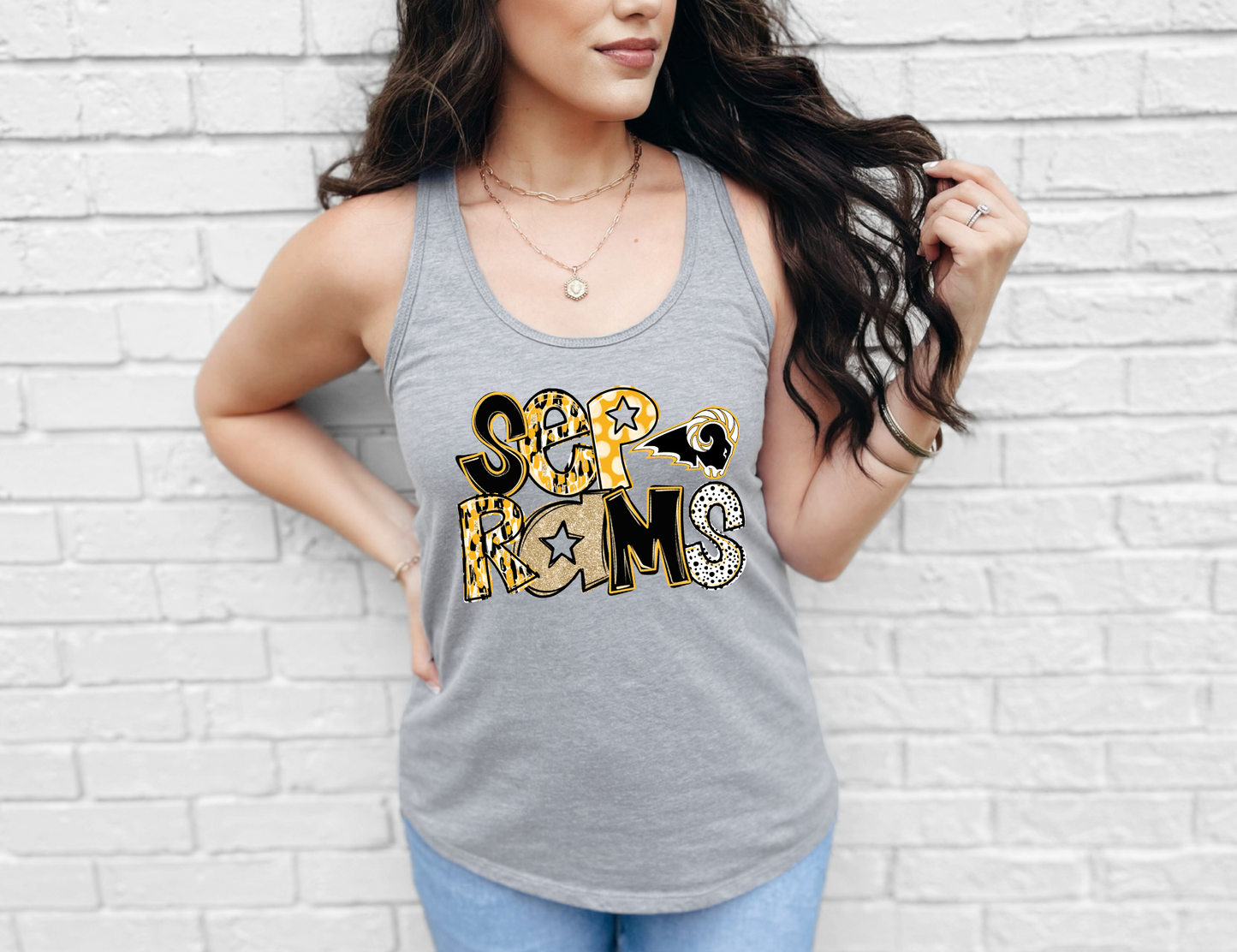 Glitter Doodle SEP Tank