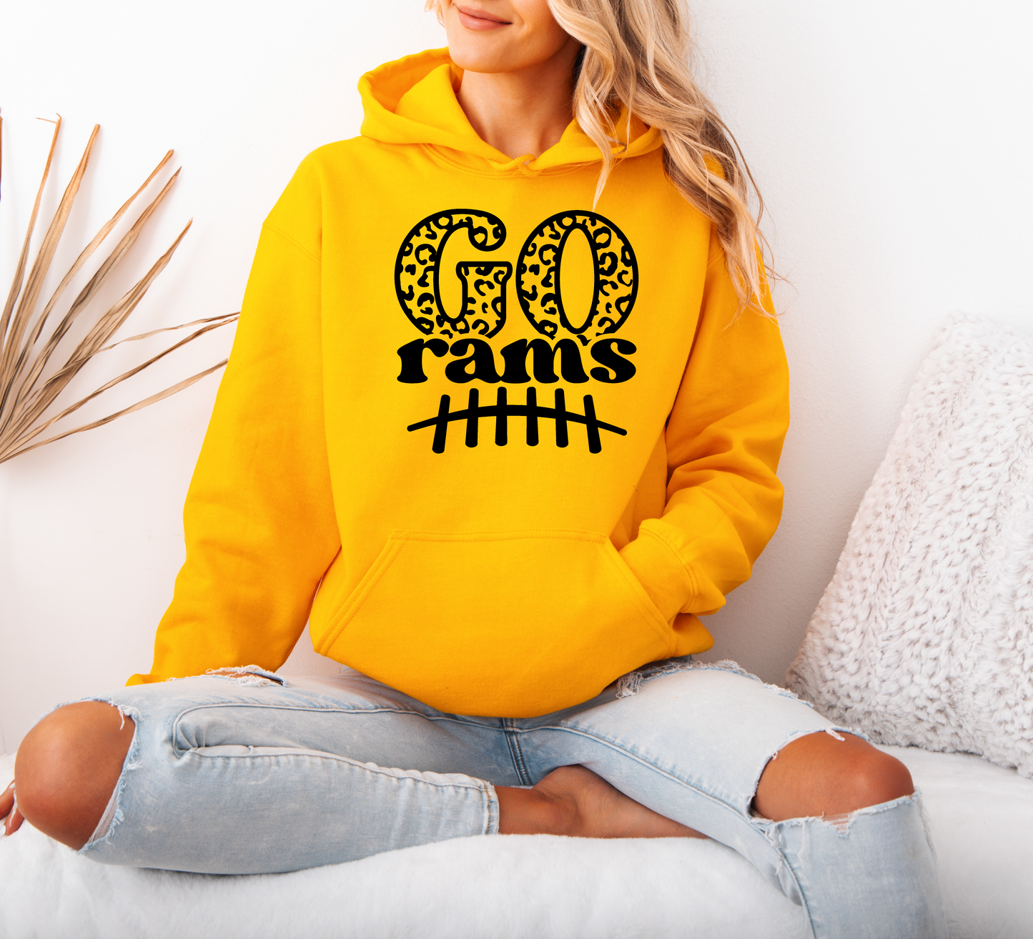 Go Rams Leopard Sweatshirt