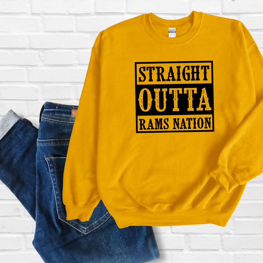 Straight Outta Rams Nation Sweatshirt