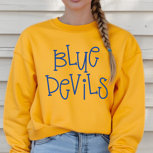 Bouncy Blue Devils Sweatshirt