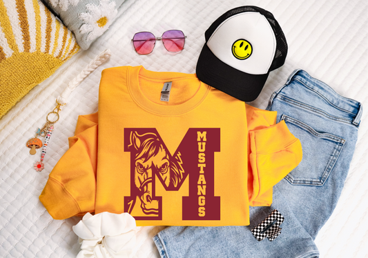 Bold Mustangs Sweatshirt