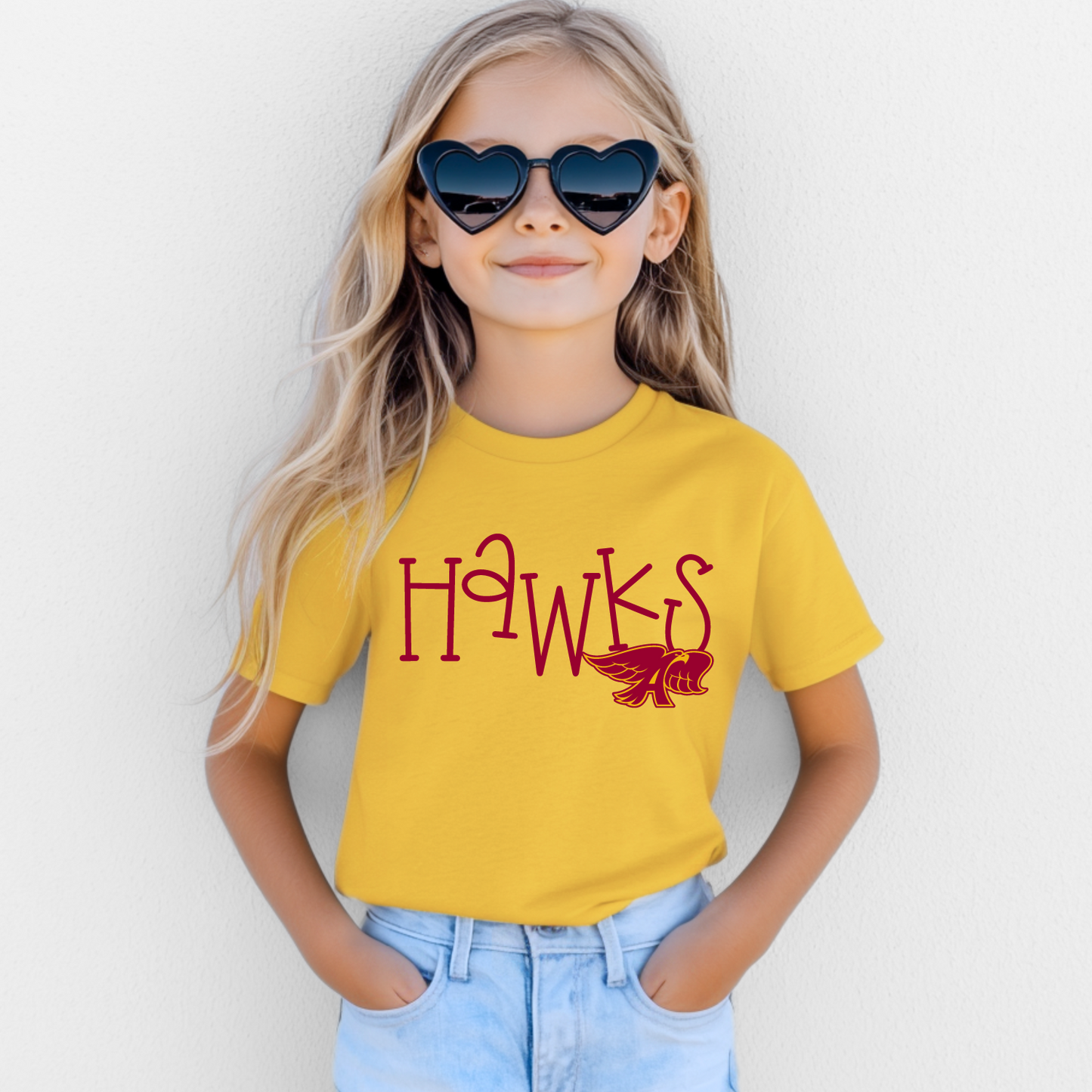 Bouncy Ankeny Hawks T-shirt