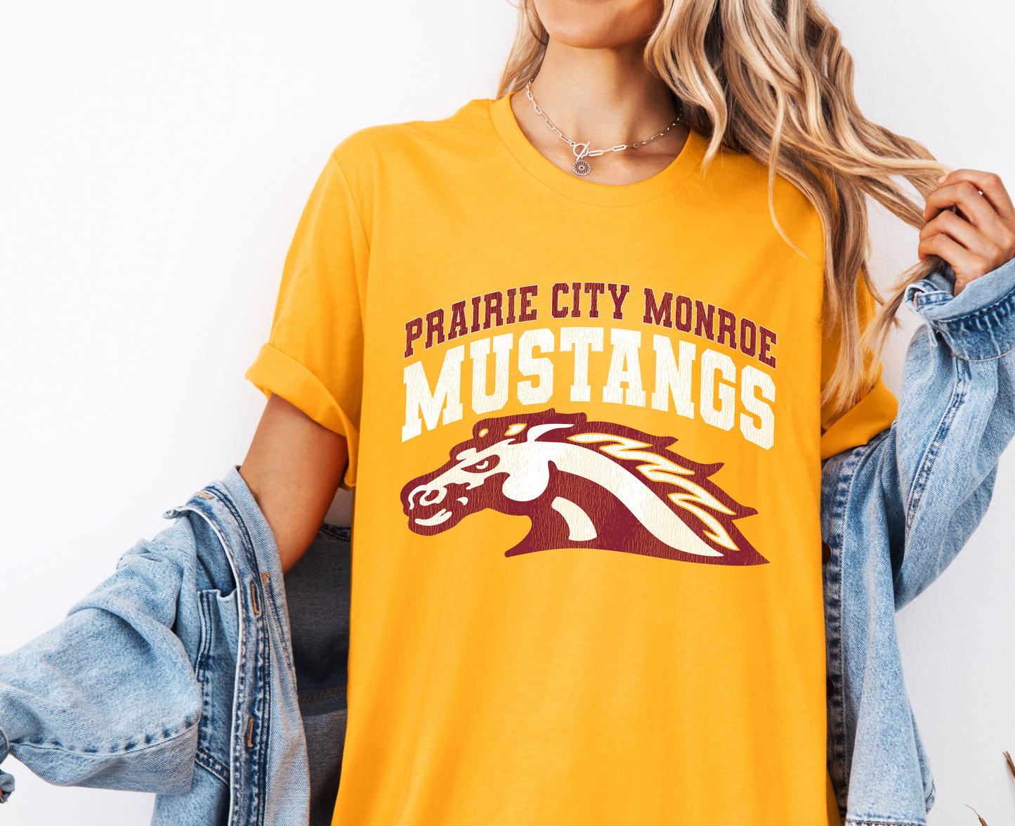 Arched PCM Mustangs T-shirt