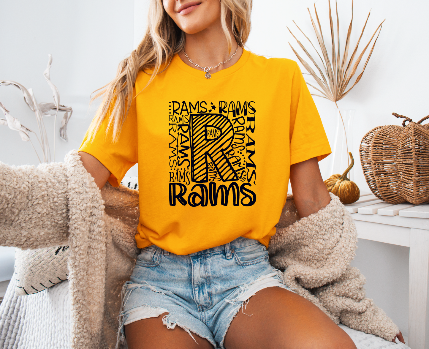 Repeating Rams T-shirt