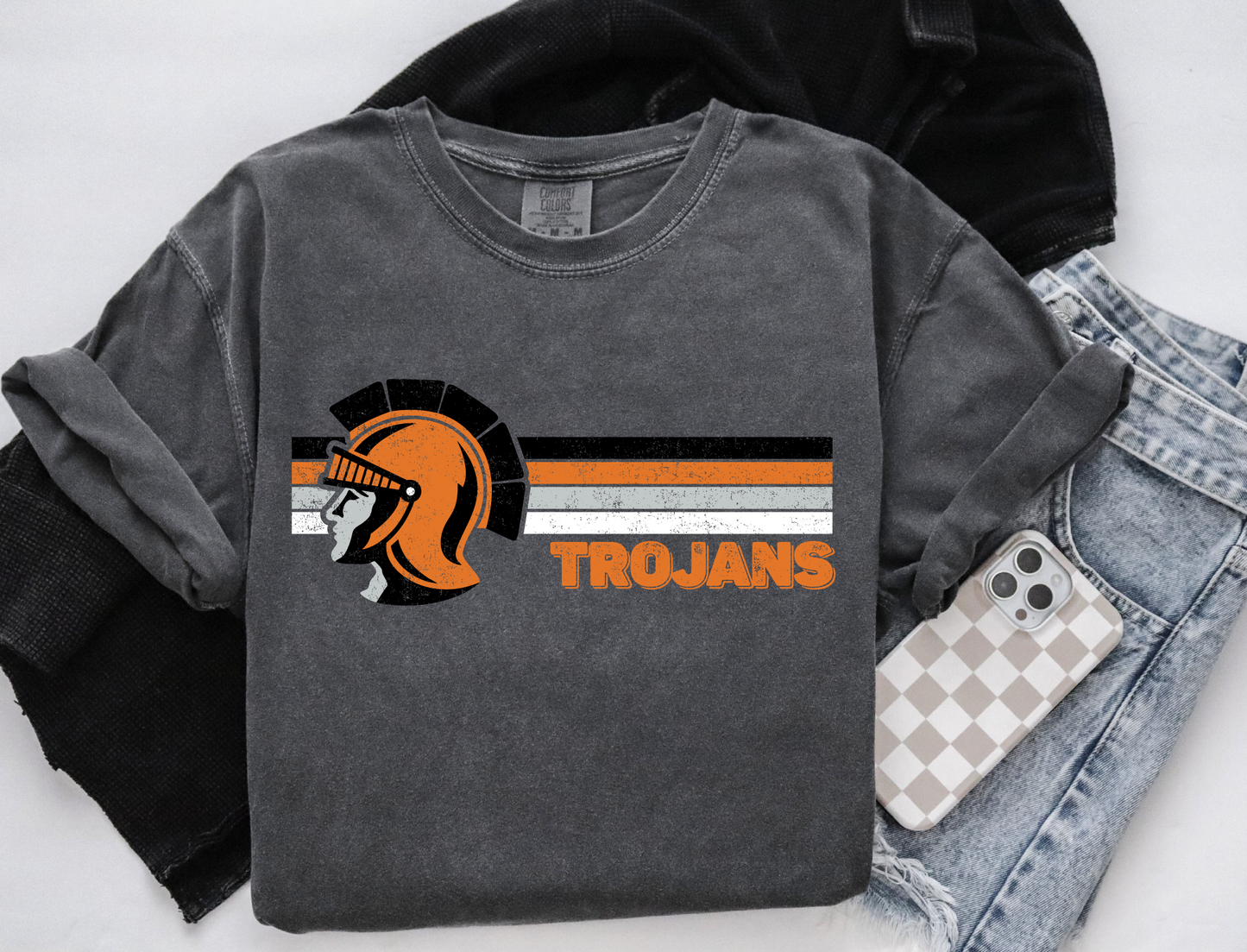 Trojans Vintage Linear T-shirt