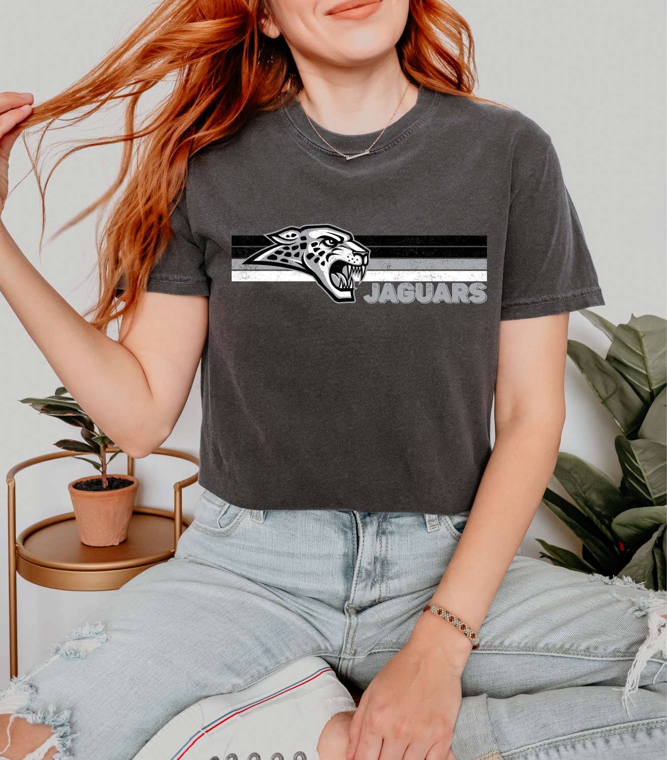 Jaguars Vintage Linear T-shirt