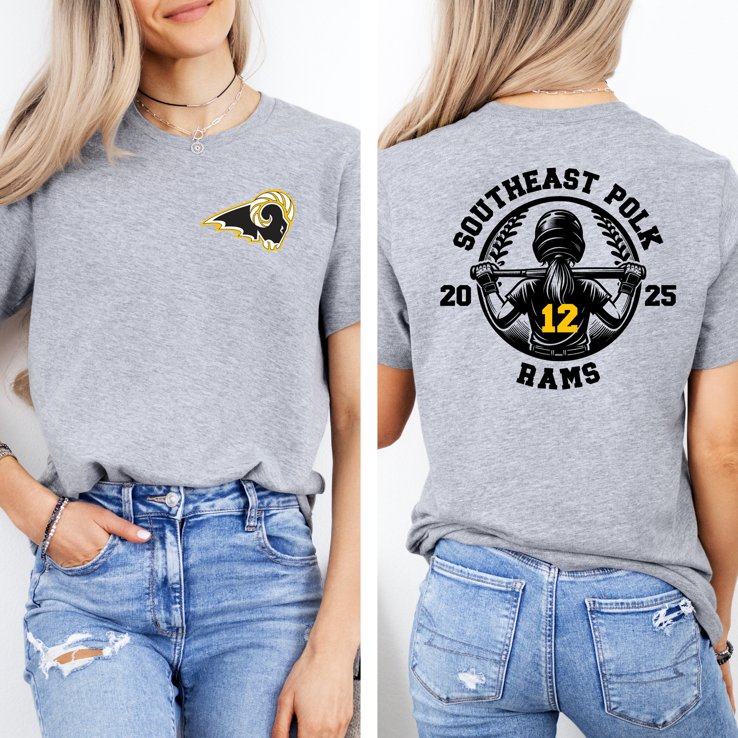 Customized Southeast Polk Softball T-shirt