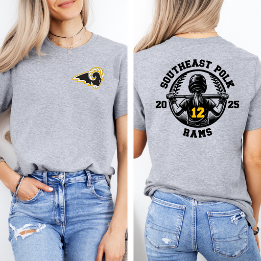 Customized Southeast Polk Softball T-shirt