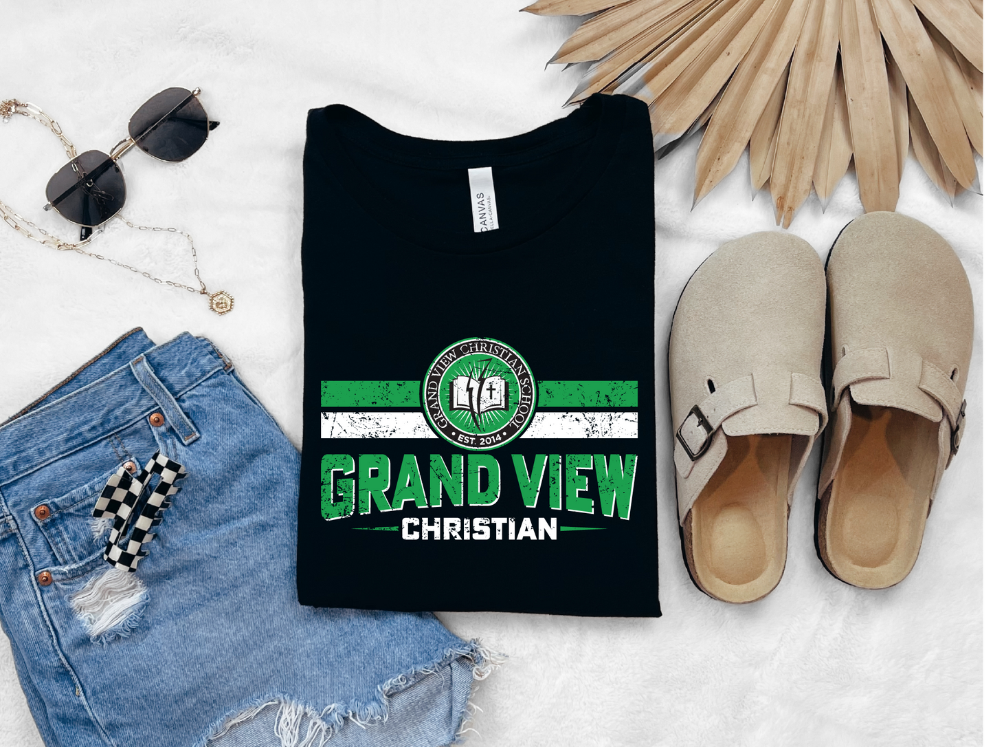 Grand View Christian Linear T-shirt