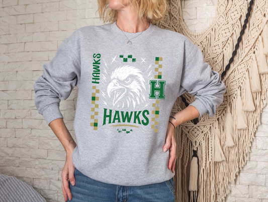 Checkin' Hawks Sweatshirt