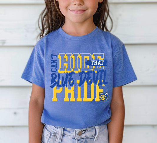 Can't Hide That Blue Devil Pride T-shirt