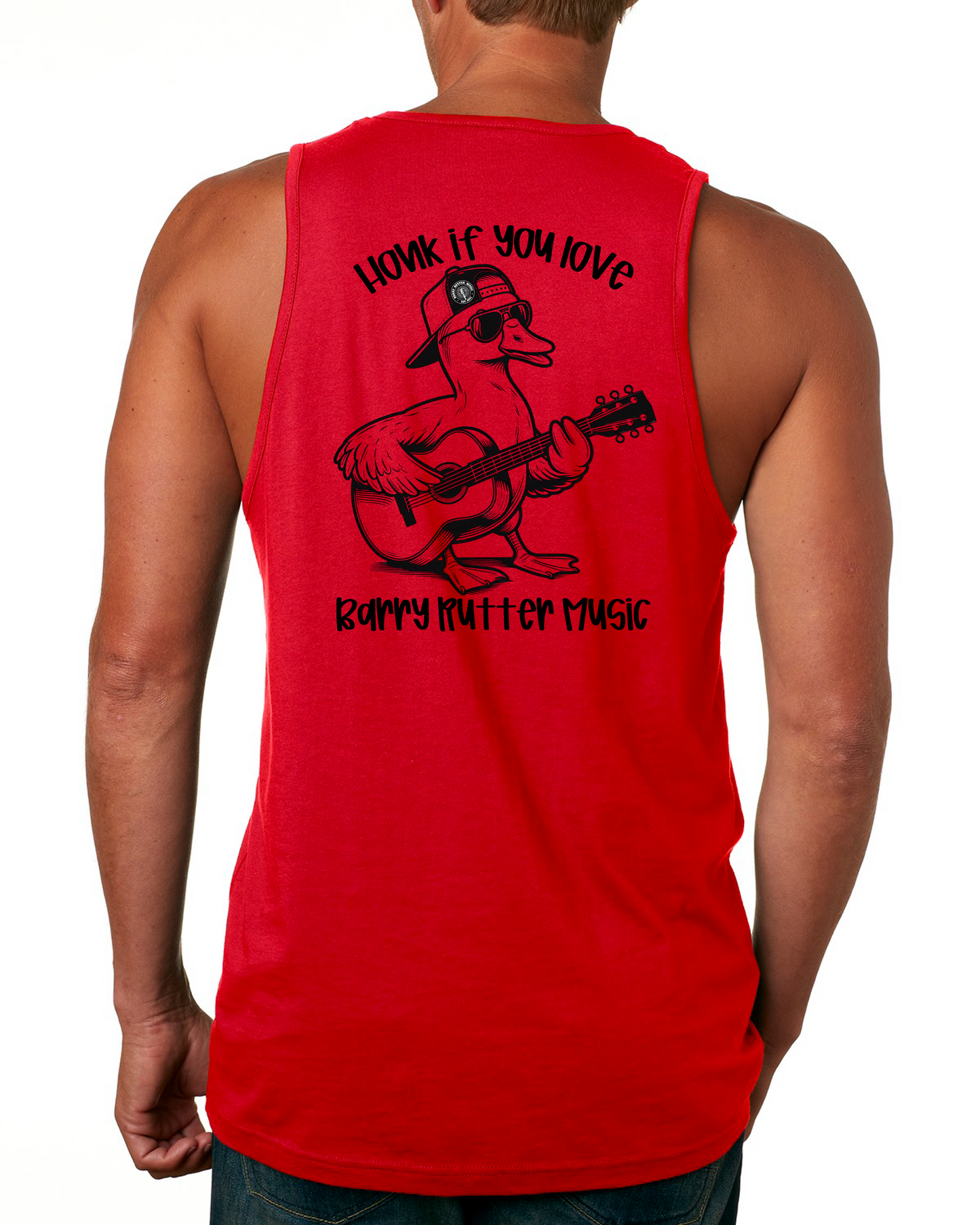 Honk if You Love Barry Rutter Music Unisex Tank