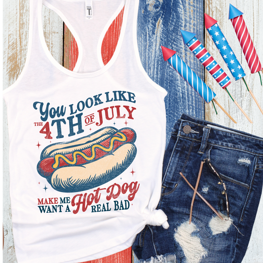 You Look Like the 4th of July Tank