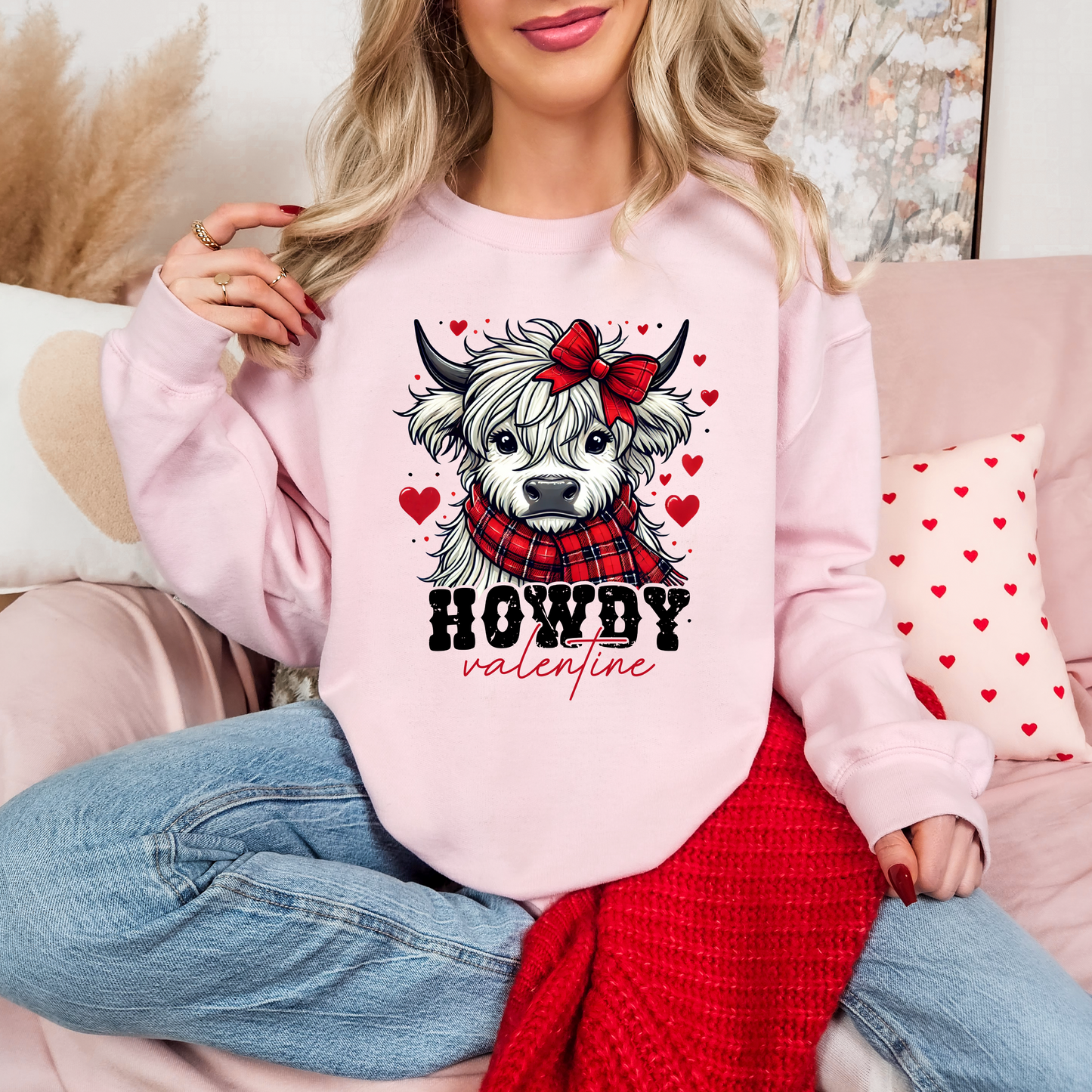 Howdy Valentine Sweatshirt