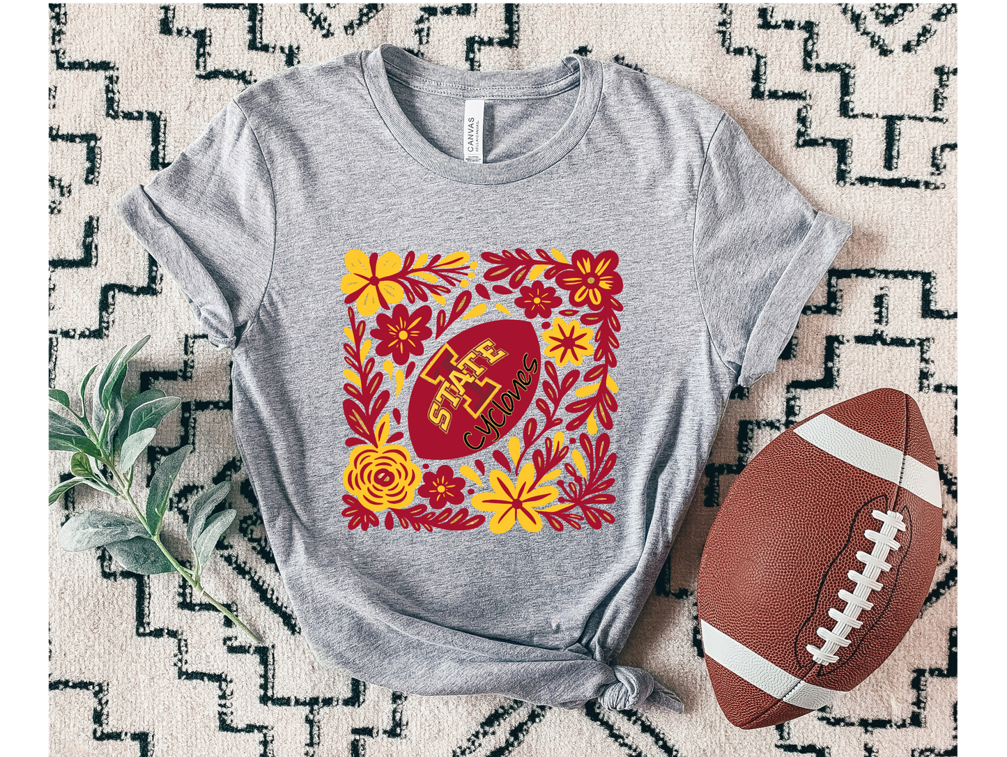 ISU Cyclones Floral T-Shirt
