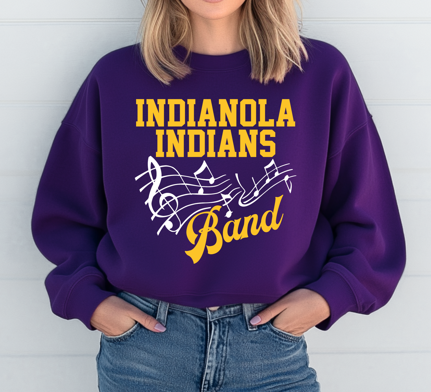 Indianola Indians Band Sweatshirt