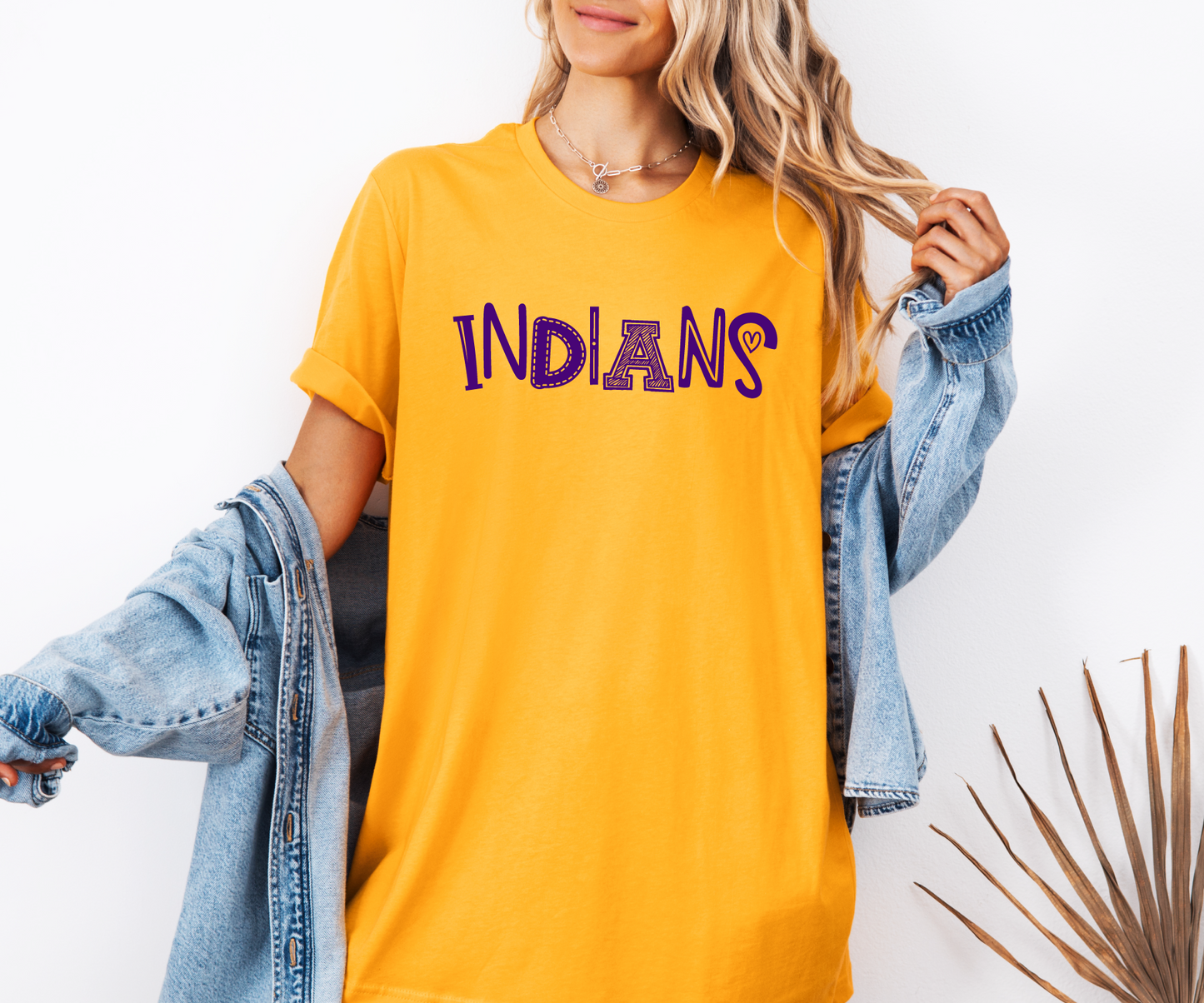 Indians Doodle T-shirt
