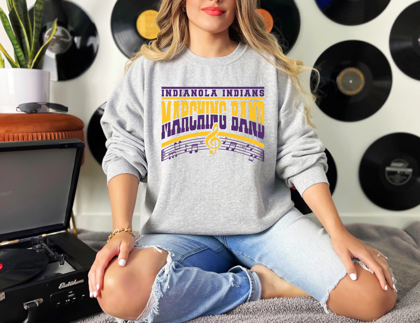 Indianola Indians Marching Band Sweatshirt