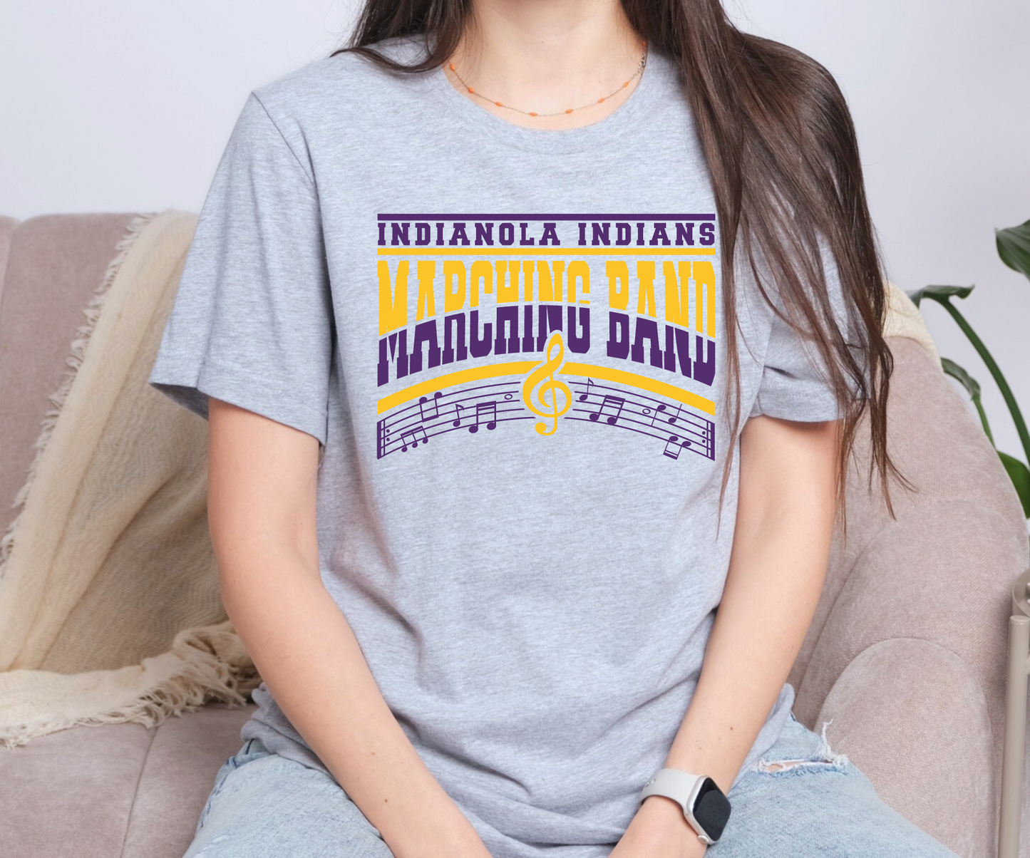 Indianola Indians Marching Band T-shirt