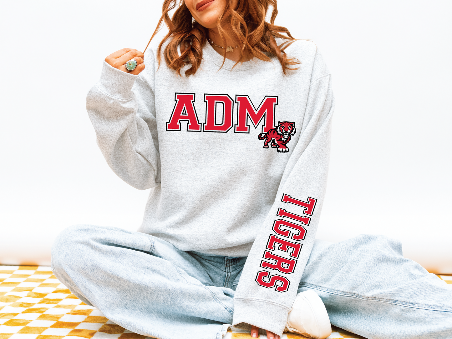 ADM Tigers Initials Sweatshirt