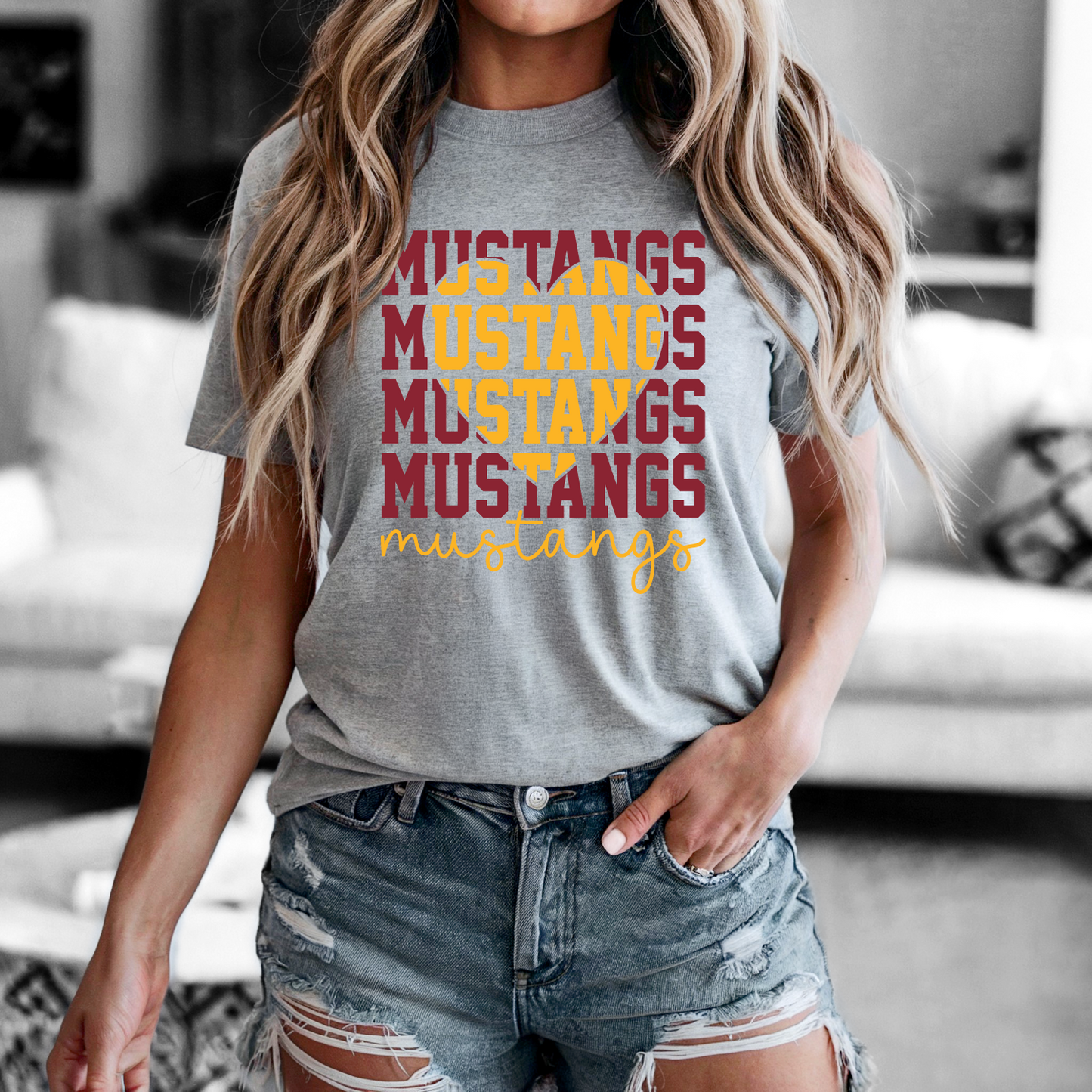 Loving Mustangs T-shirt