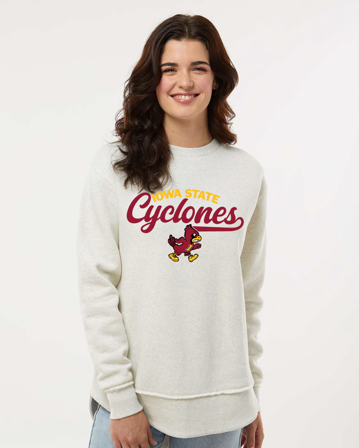 Vintage Iowa State Cyclones Tunic Sweatshirt