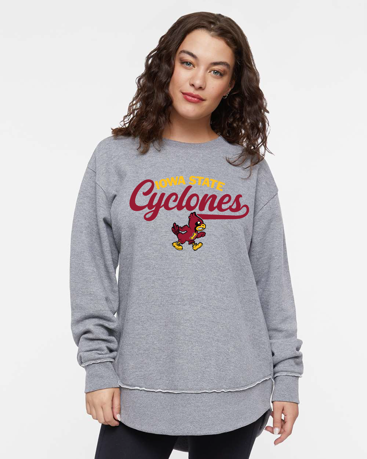 Vintage Iowa State Cyclones Tunic Sweatshirt