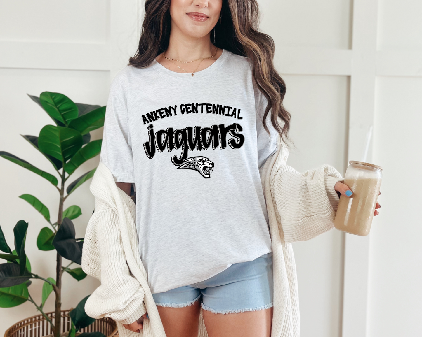 Ankeny Centennial Jaguars Dalmatian T-shirt