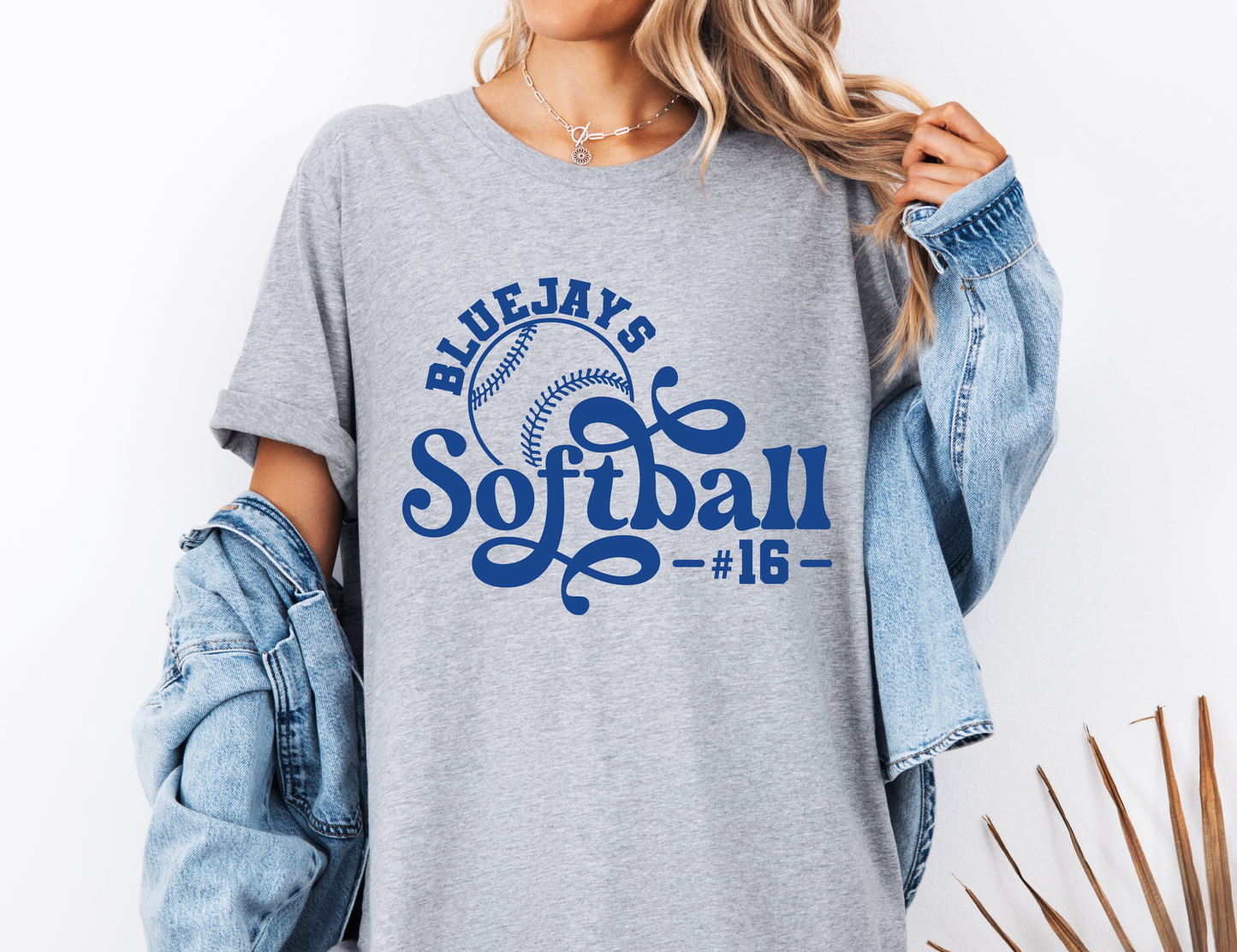 Softball Vintage Bluejays T-shirt