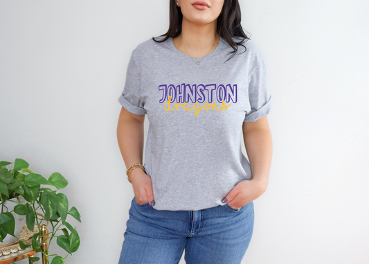 Johnston Dragons Bubble T-Shirt