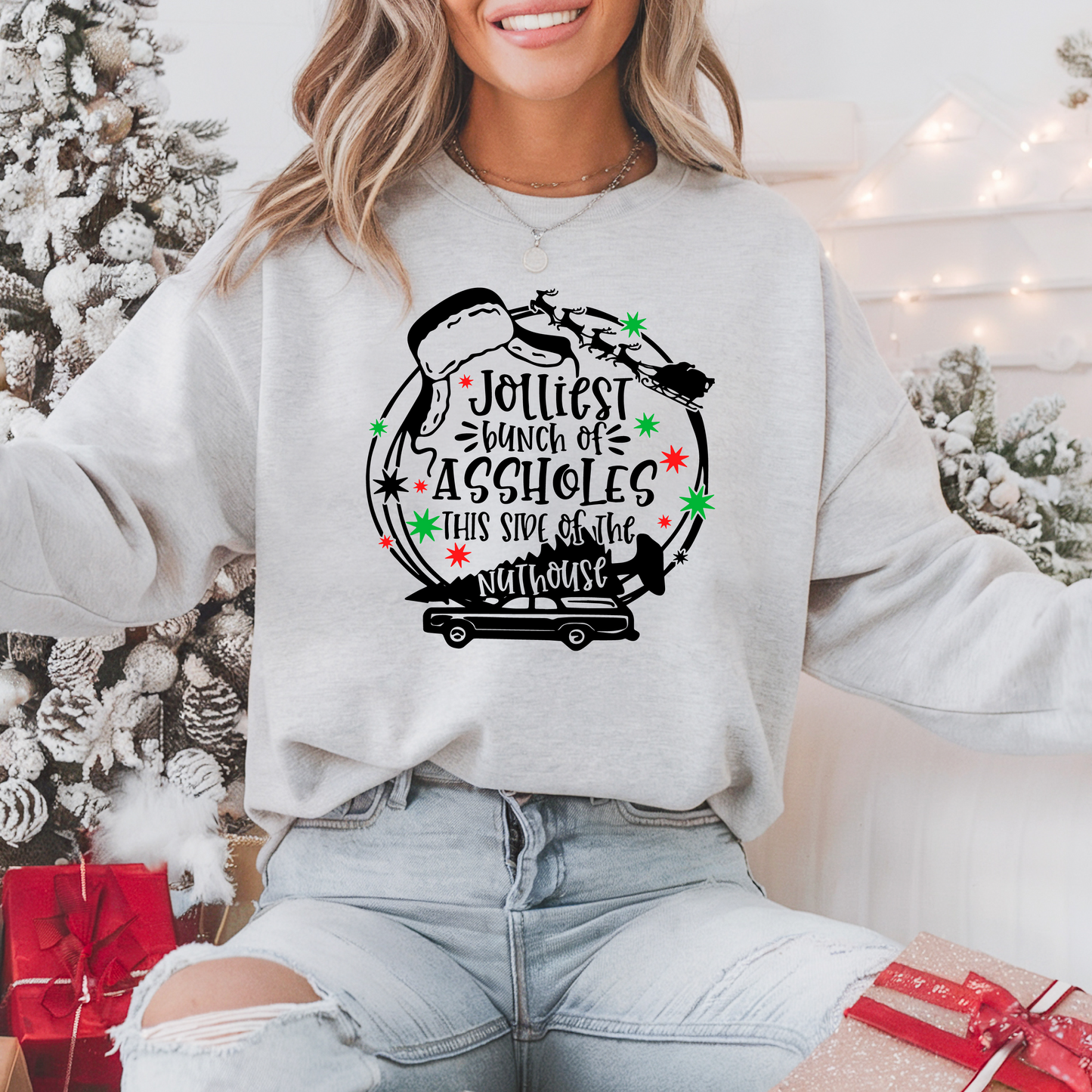 Jolliest Bunch of A**holes Sweatshirt