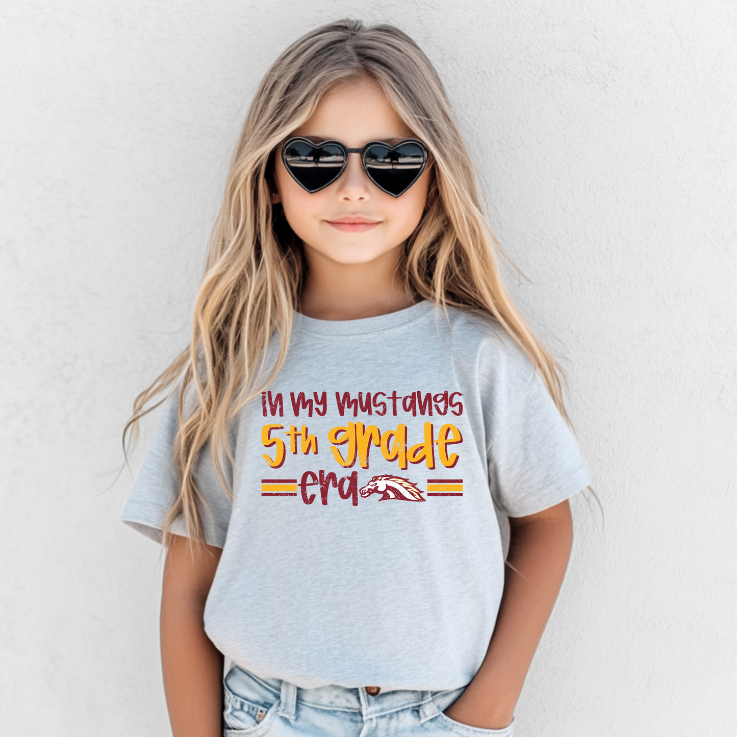 In My Mustangs School Era T-shirt