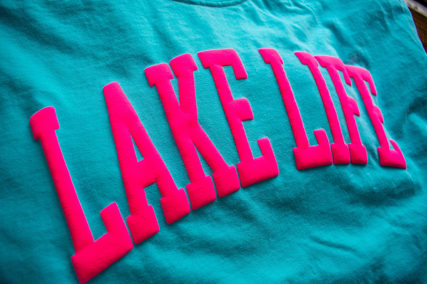 Lake Life Puff Vinyl T-shirt