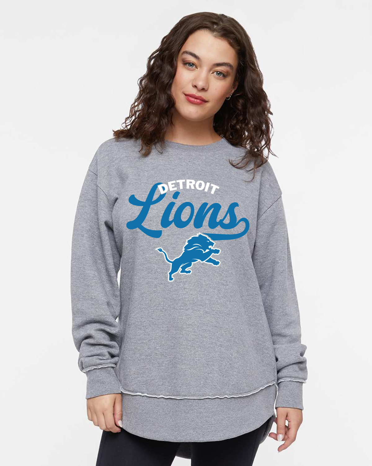 Vintage Lions Tunic Sweatshirt