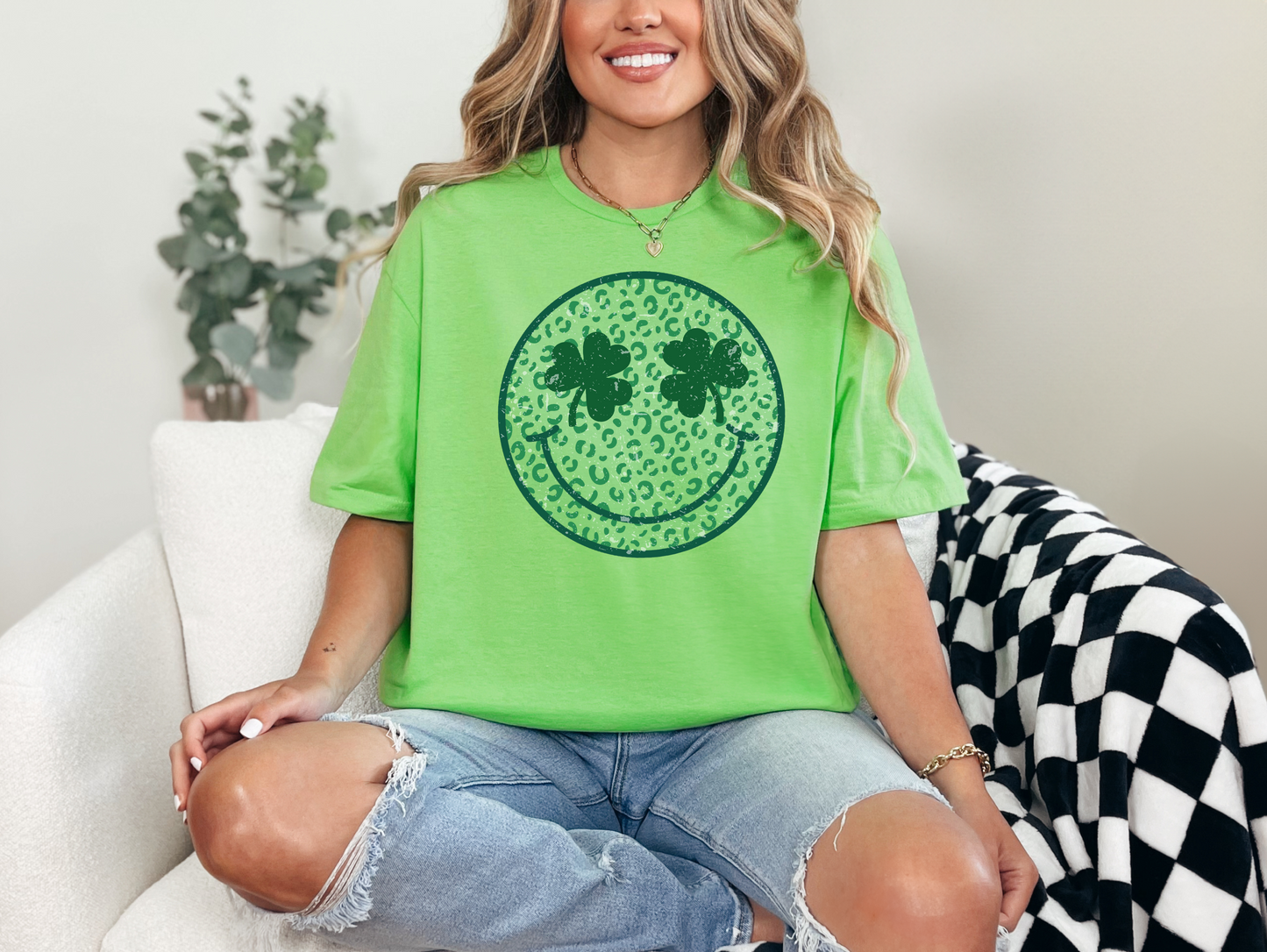 Shamrock Smiley T-shirt