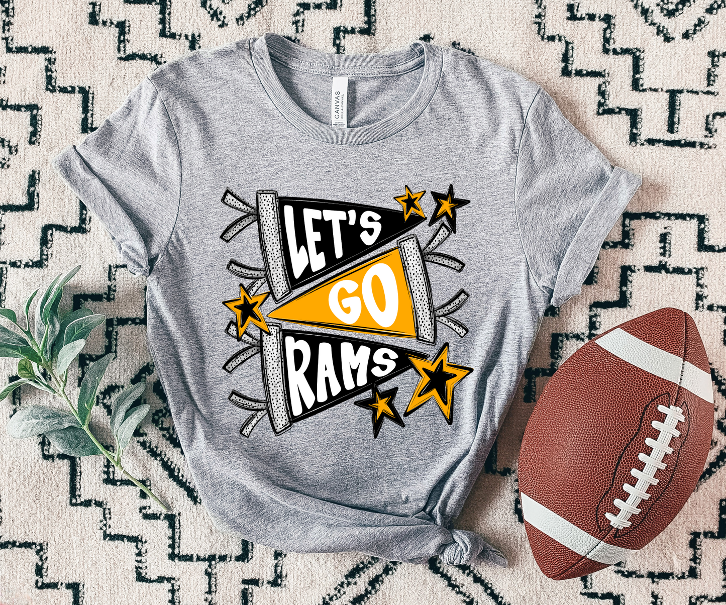 Let's Go Rams T-shirt