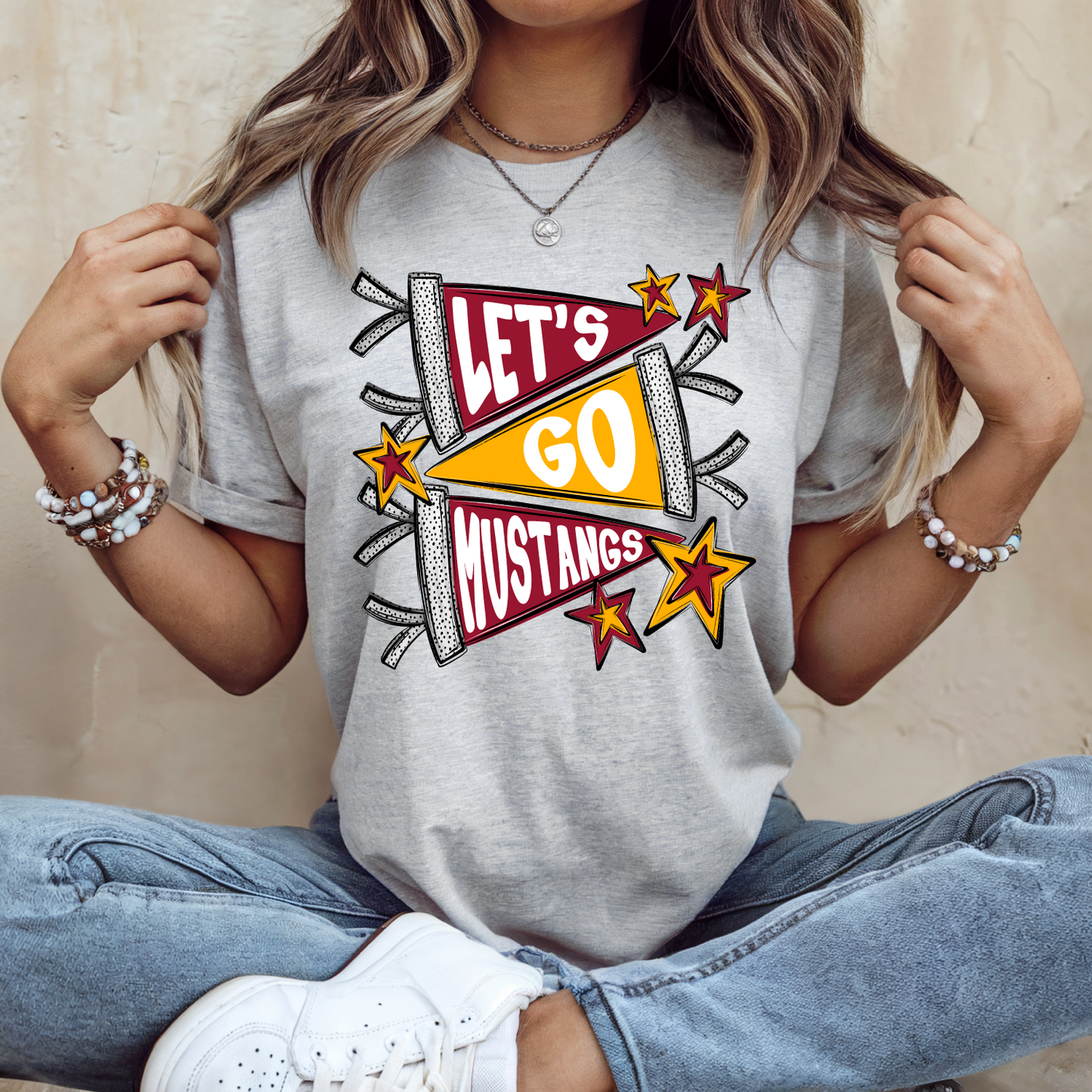 Let's Go Mustangs T-Shirt