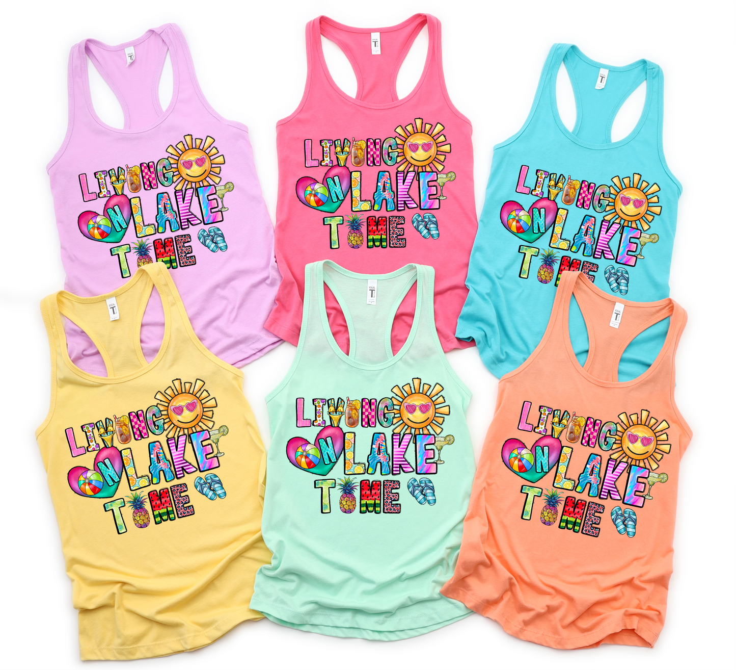 Living on Lake Time Doodle Tank