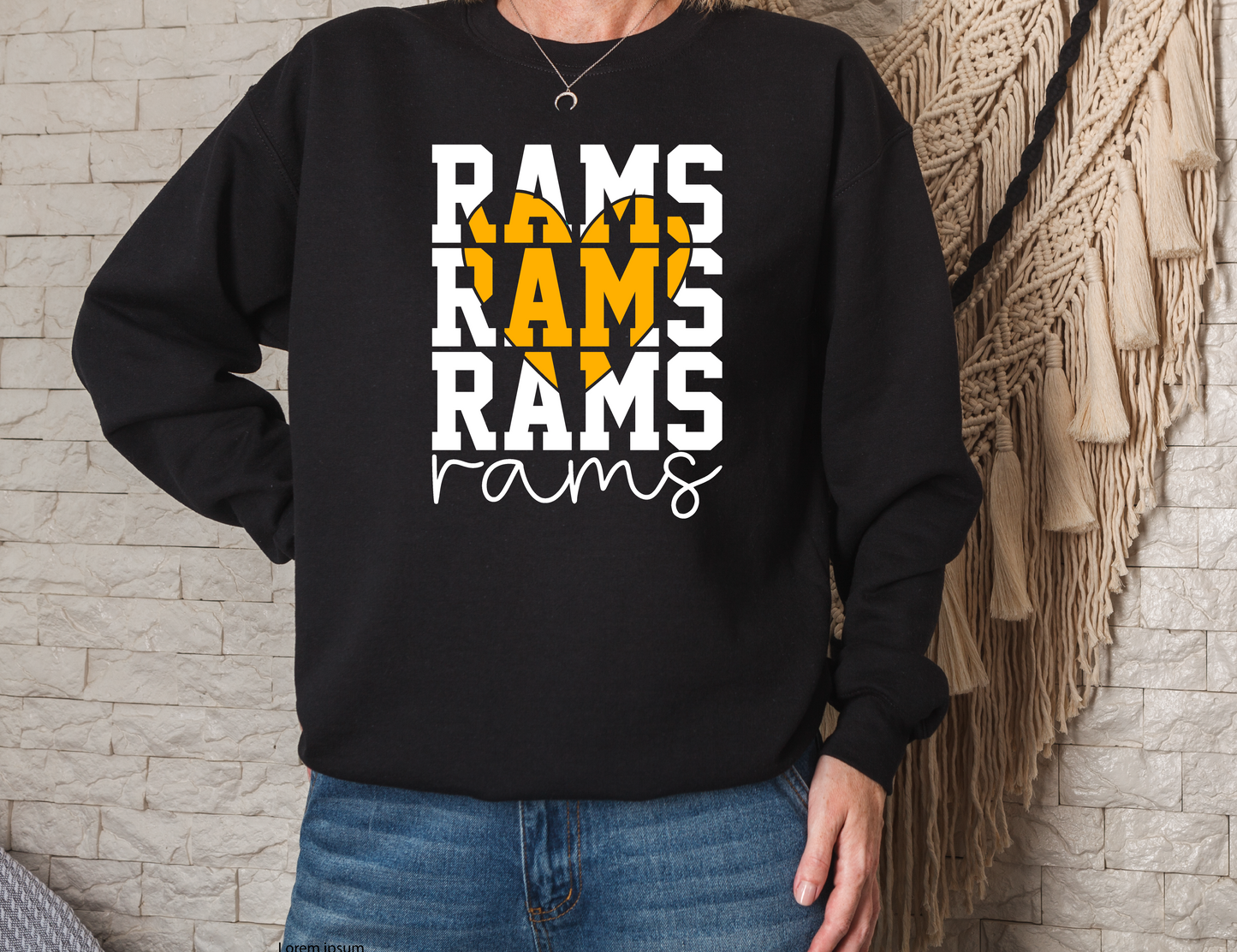 Love the Rams Sweatshirt