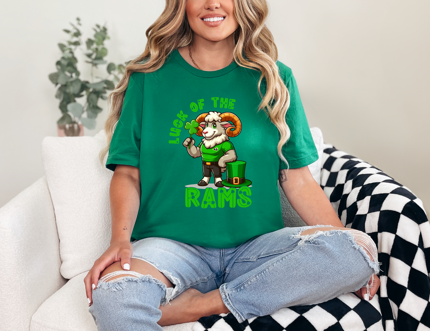 Luck of the Rams T-shirt
